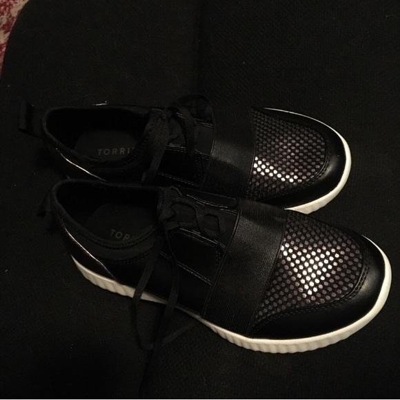 Torrid Black & Pink Metallic Sneakers 7.5 Wide - Picture 5 of 8